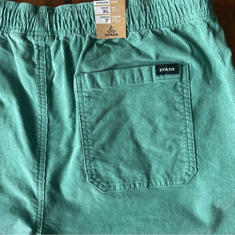 NWT PrAna Canyon Camp Shorts Stretch Woven Pull On XL